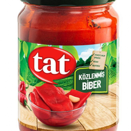 Tat Közlenmiş Biber (Teneke) (2900gr) (6adet)