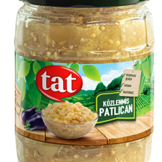 Tat Közlenmiş Patlıcan (Teneke) (2800gr) (6adet)  