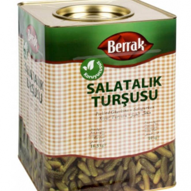 Berrak No 3 Salatalık Turşusu (10lt Teneke) 