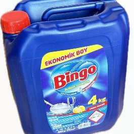 Bingo 4 kg bidon limonlu bulaşık sıvı deterjanı